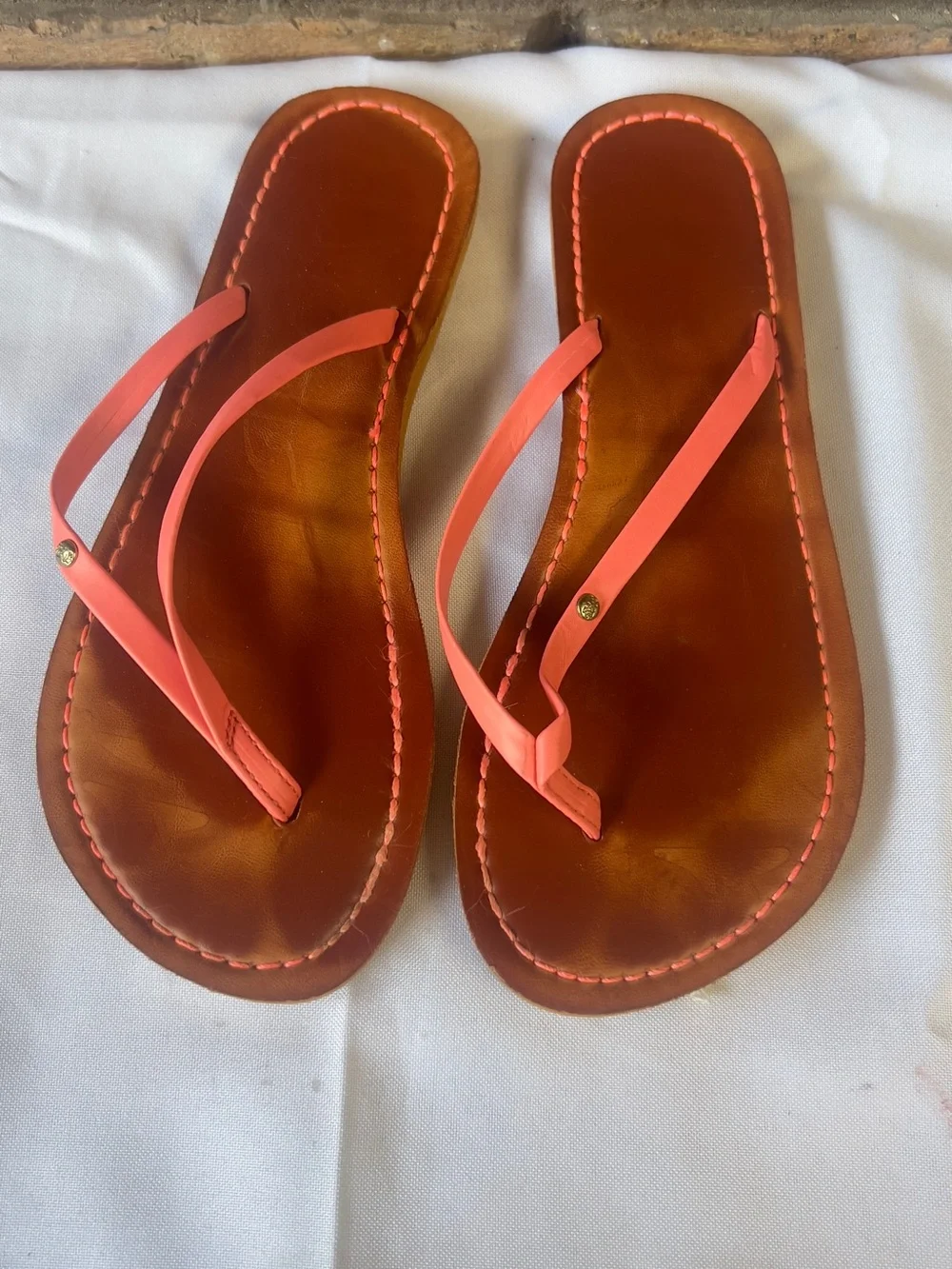 Coral Strap Women's Flip-Flop Sandals
